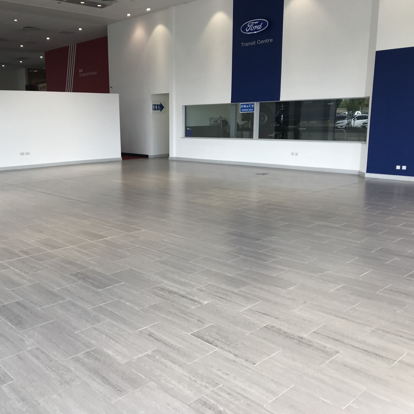 Commercial Floor Tile Fitting