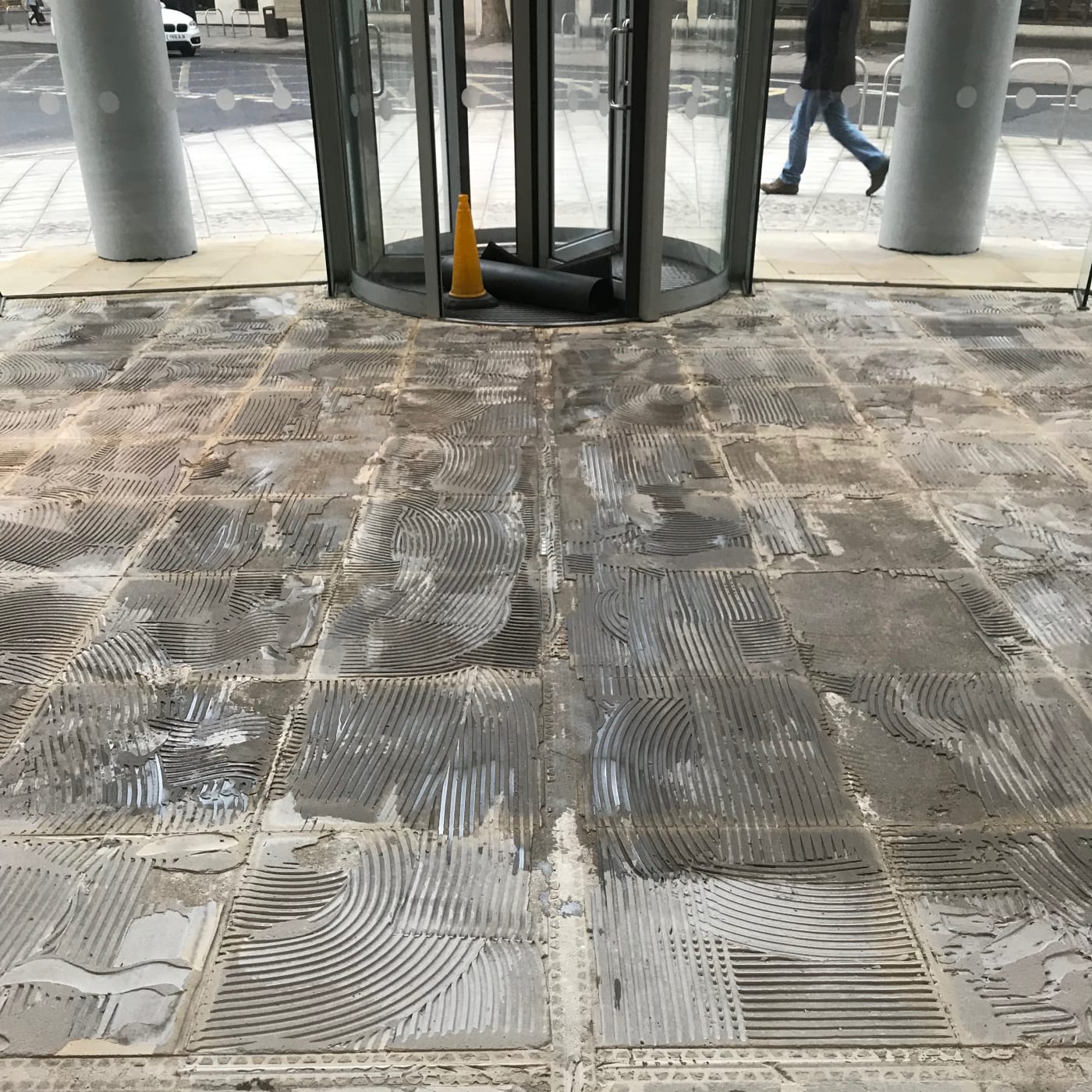 Tile Fitting Surface Preparation